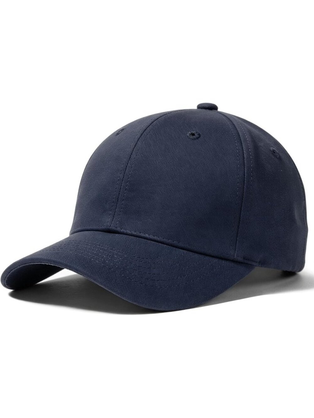 Unisex Navy Blue Adjustable Low Profile Base Ball Cap Vintage Hat for Daily Use
